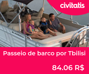 Passeio de barco por Tbilisi