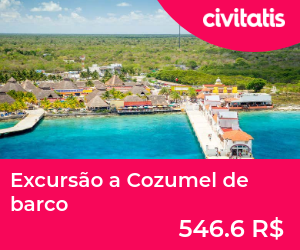 Excursão a Cozumel de barco