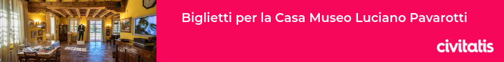 Biglietti per la Casa Museo Luciano Pavarotti