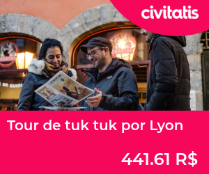 Tour de tuk tuk por Lyon