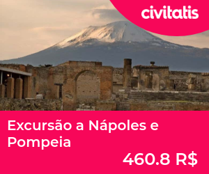 Excursão a Nápoles e Pompeia