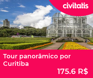 Tour panorâmico por Curitiba