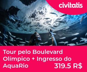 Tour pelo Boulevard Olímpico + Ingresso do AquaRio