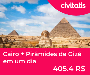 Cairo + Pirâmides de Gizé em um dia