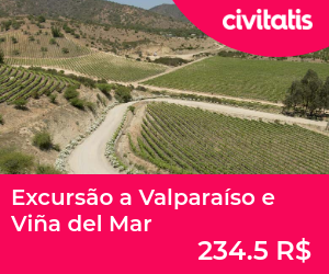 Excursão a Valparaíso e Viña del Mar