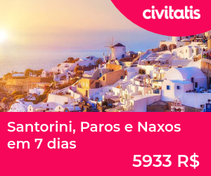 Santorini, Paros e Naxos em 7 dias