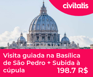 Visita guiada na Basílica de São Pedro + Subida à cúpula