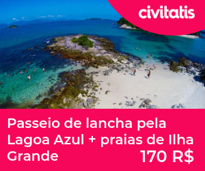 Passeio de lancha pela Lagoa Azul + praias de Ilha Grande