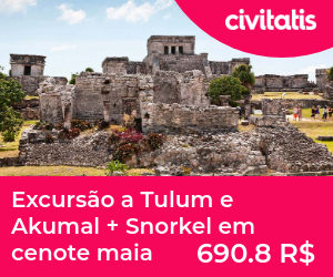Excursão a Tulum e Akumal + Snorkel em cenote maia