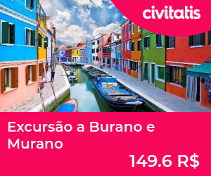 Excursão a Burano e Murano