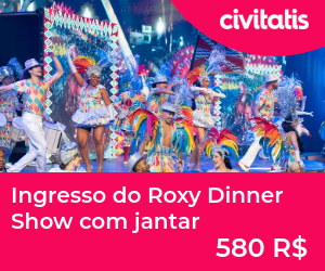 Ingresso do Roxy Dinner Show com jantar