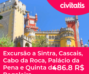 Excursão a Sintra, Cascais, Cabo da Roca, Palácio da Pena e Quinta da Regaleira