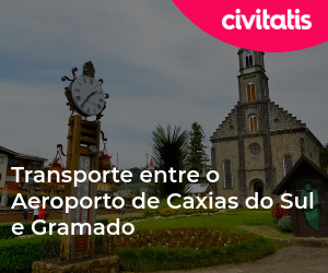 Transporte entre o Aeroporto de Caxias do Sul e Gramado