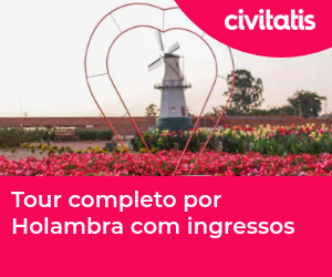 Tour completo por Holambra com ingressos