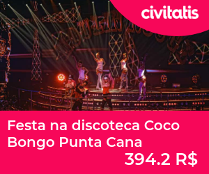 Festa na discoteca Coco Bongo Punta Cana 