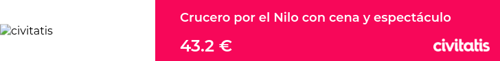 Crucero por el Nilo con cena y espectáculo