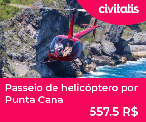 Passeio de helicóptero por Punta Cana