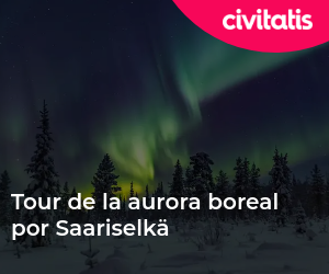 Tour de la aurora boreal por Saariselkä