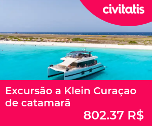 Excursão a Klein Curaçao de catamarã