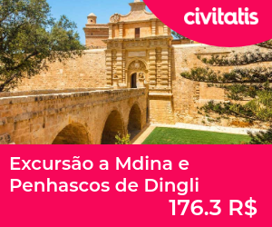 Excursão a Mdina e Penhascos de Dingli