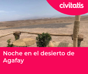 Noche en el desierto de Agafay