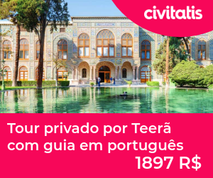 Tour privado por Teerã com guia em português