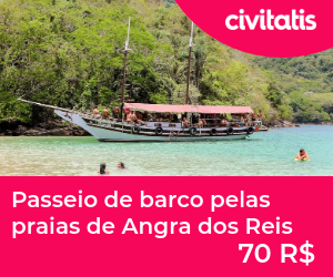 Passeio de barco pelas praias de Angra dos Reis