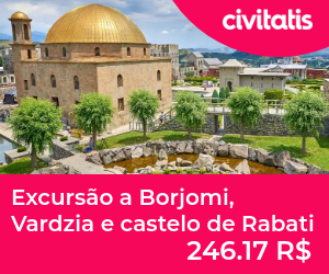 Excursão a Borjomi, Vardzia e castelo de Rabati