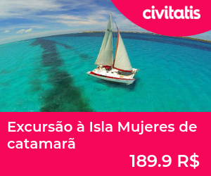 Excursão à Isla Mujeres de catamarã