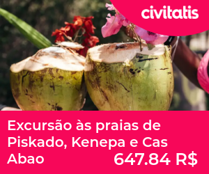 Excursão às praias de Piskado, Kenepa e Cas Abao