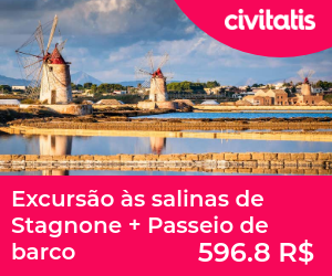 Excursão às salinas de Stagnone + Passeio de barco