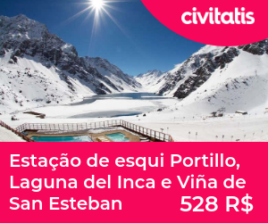 Estação de esqui Portillo, Laguna del Inca e Viña de San Esteban