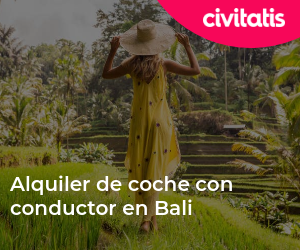Alquiler de coche con conductor en Bali