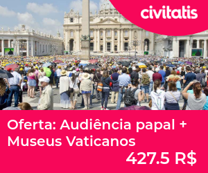 Oferta: Audiência papal + Museus Vaticanos