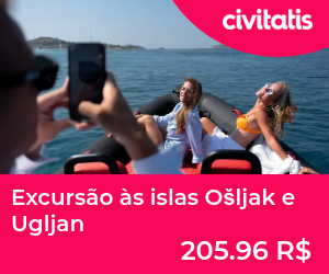 Excursão às islas Ošljak e Ugljan