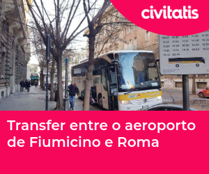 Transfer entre o aeroporto de Fiumicino e Roma