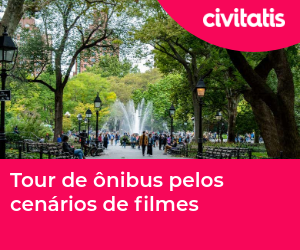 Tour de ônibus pelos cenários de filmes