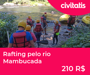 Rafting pelo rio Mambucada