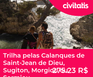 Trilha pelas Calanques de Saint-Jean de Dieu, Sugiton, Morgiou ou Sormiou