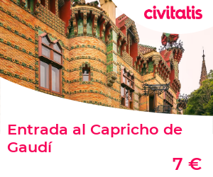 Entrada al Capricho de Gaudí