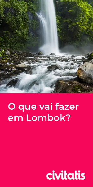 O que vai fazer em Lombok?