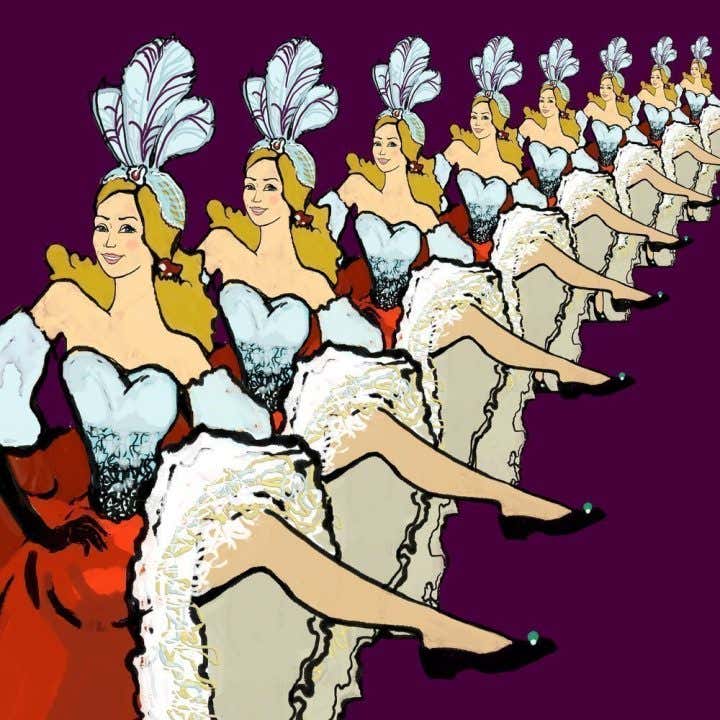 Bailarinas del Moulin Rouge