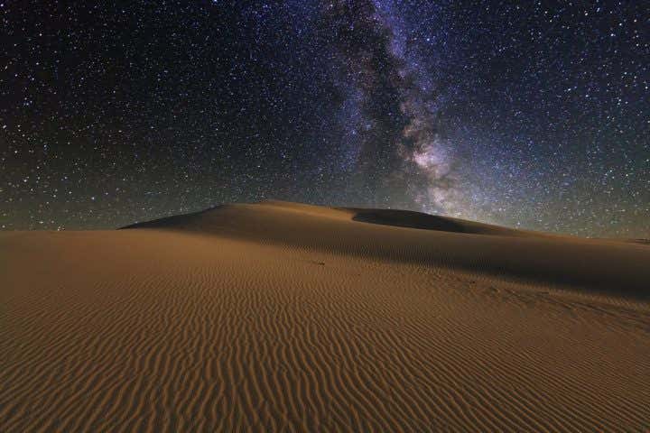 Noche en el desierto de Merzouga