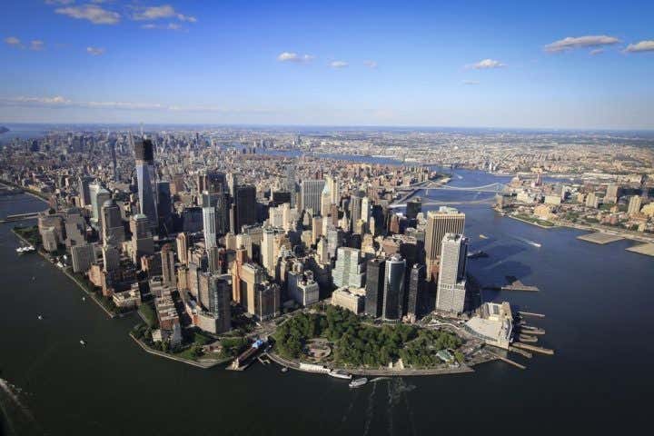 Nueva York desde helicóptero