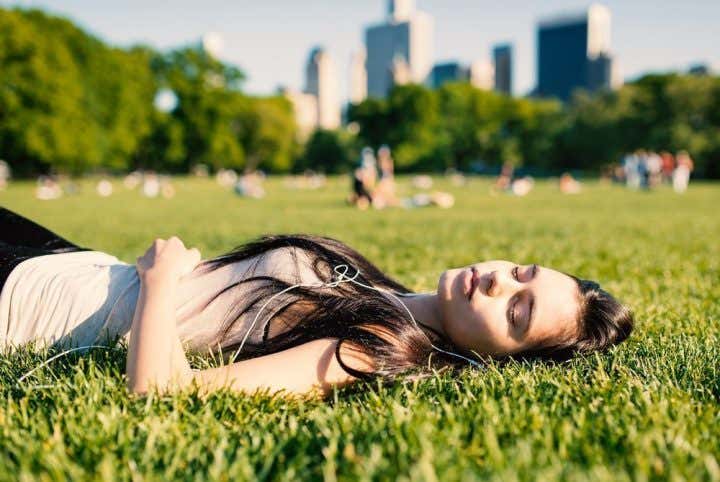 Relax en un parque