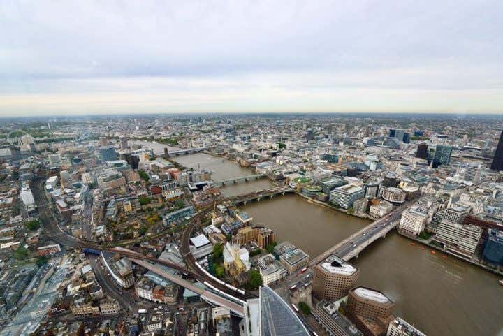 Vistas de Londres desde The Shard