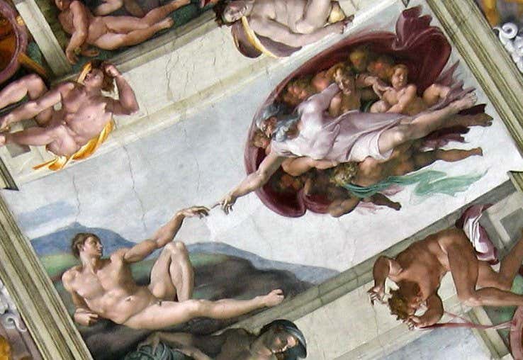 La creación de Adán