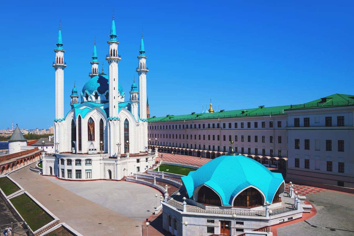 La mezquita del Kremlin de Kazán