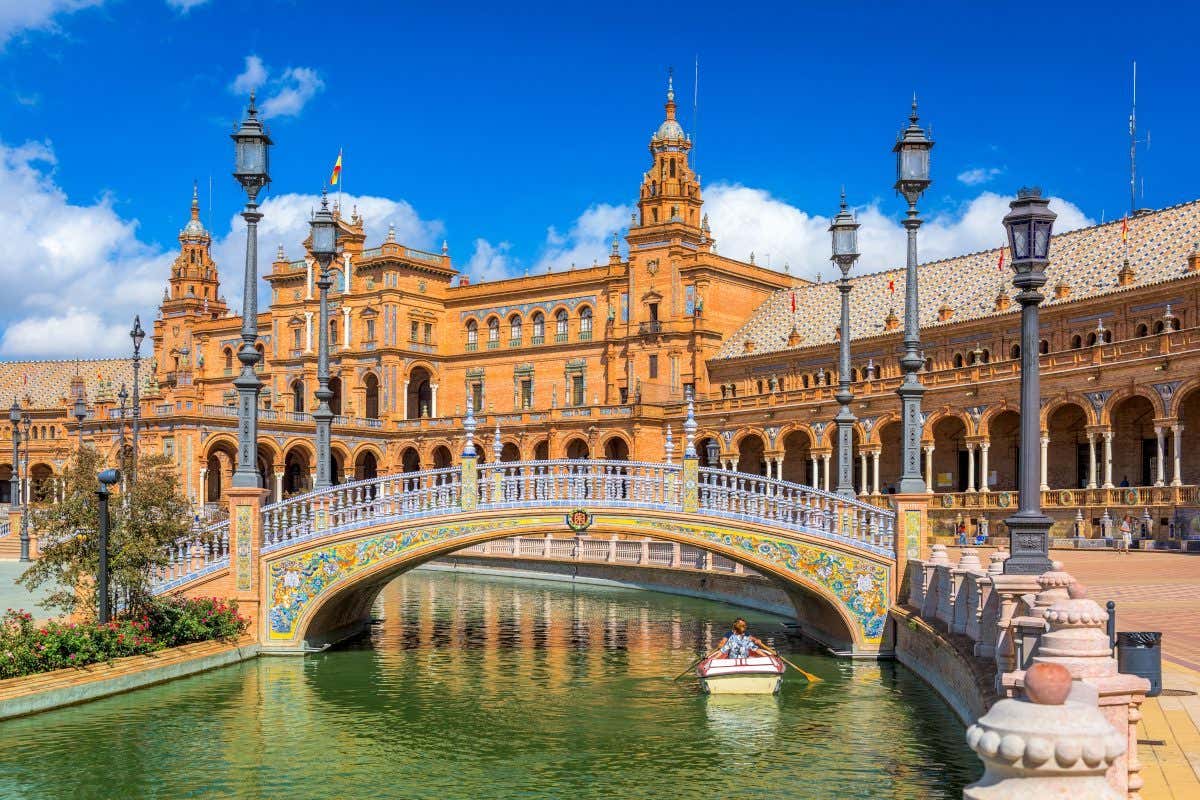 Plaza de España in Seville.
