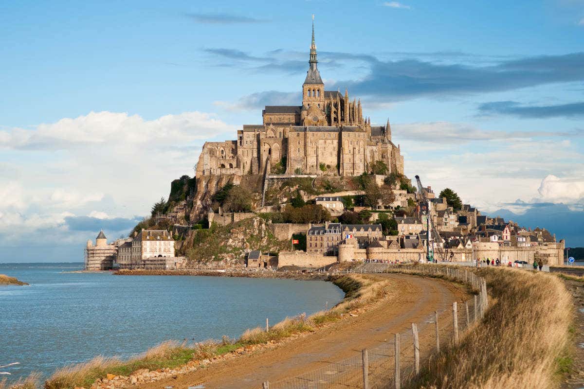 Vista do Mont Saint Michel